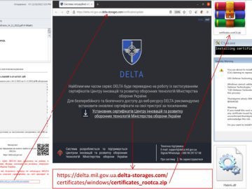 Ukraine’s DELTA Military System Users Under Attack from Info Stealing Malware Ukraine's DELTA Military System