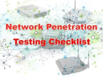 Most Important Network Penetration Testing Checklist GBHackers Latest scaled