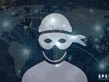 An Overview of the Global Impact of Ransomware Attacks World map with a hacker overlaid