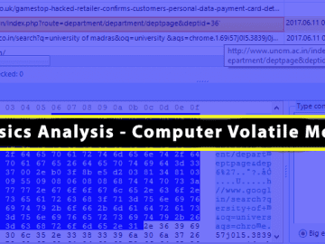 Live Cyber Forensics Analysis with Computer Volatile Memory Live Cyber Forensics Analysis with Computer Volatile Memory
