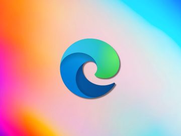 Microsoft Edge will switch to Adobe Acrobat’s PDF rendering engine Edge on a rainbow background