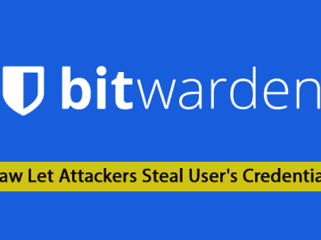 Bitwarden Password Manager Flaw Let Attackers Steal Credentials
