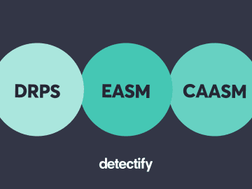 How does EASM differ from CAASM and DRPS