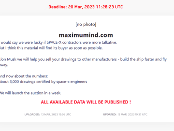 Lockbit Behind Maximum Industries Breach SpaceX Impacted
