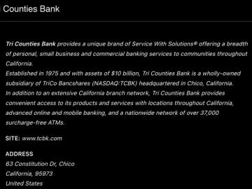 Tri Counties Bank Cyber Attack: Customers Data At Risk After BlackBasta Ransomware Group Lists It Among Victims Tri Counties Bank