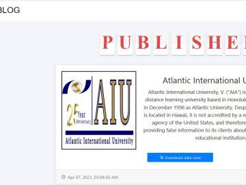 Atlantic University Data Breach Opens Up On Telegram scaled