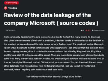 Bing Maps And Cortana Source Codes Leaked