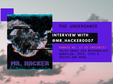 INTERVIEW WITH @MR HACKER TOP 20 on INTIGRITI METHODOLOGY scaled