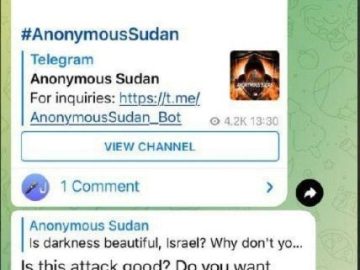 Power Outage In Israel Anonymous Sudan Takes Responsibility scaled