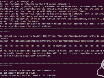 RTM Locker’s First Linux Ransomware Strain Targeting NAS and ESXi Hosts Linux Ransomware