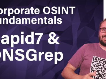Recon and Corporate OSINT with DNSGrep and Rapid7 Open Data scaled