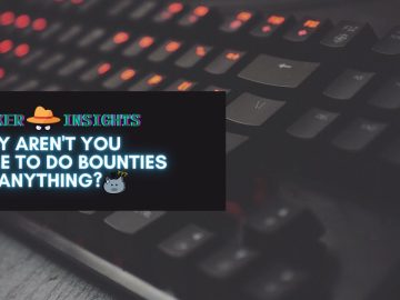 Why arent you able to do BUG BOUNTIES or Anything scaled