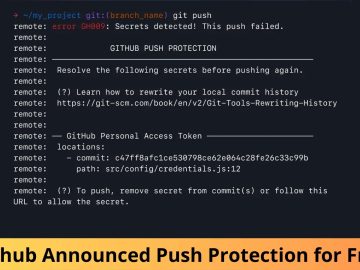 Github Announced Push Protection Feature Free.webp
