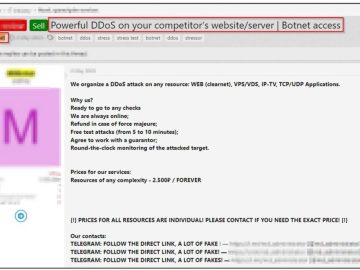 MDBotnet For DDoS Attacks Sold On Dark Web For 2500