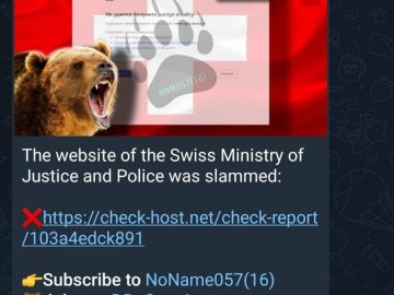 Cyber Attack On Switzerland Continues NoName Hits Ministry