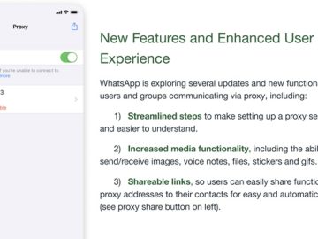 WhatsApp Upgrades Proxy Feature Against Internet Shutdowns