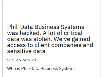ALPHV Ransomware Groups 3 New Victims Clarion Phil Data MNGI