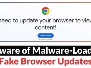 Beware of Fake Browser Updates that Install Malware on Systems.webp