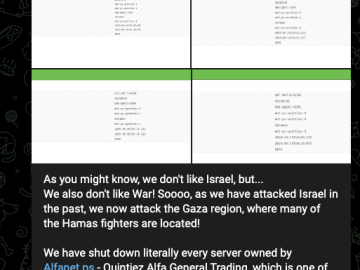Both pro Israeli and pro Palestinian hacktivists have joined the fight and