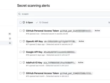 GitHub’s Secret Scanning Feature Now Covers AWS, Microsoft, Google, and Slack GitHub