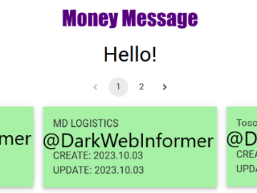 MD Logistics Cyber Attack By Money Message Hackers