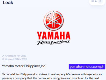 Cyberattack On Yamaha Motor INC Ransom Strikes