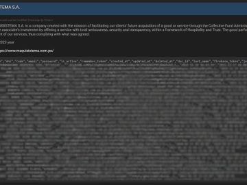Maquisistema Data Leak Exposes 2746 Lines On Dark Web Maquisistema data leak