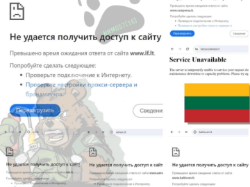 NoName Launches Cyberattack On Lithuania Websites.GDzpPCobAAA5Y8
