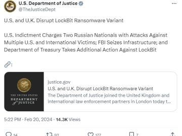 Department Of Justice Takes Down LockBit, Arrests Members Department of Justice
