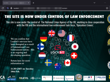 Law enforcement trolls LockBit, reveals massive takedown Law enforcement trolls LockBit, reveals massive takedown