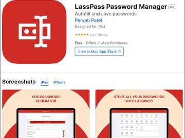 lastpass ios fake app