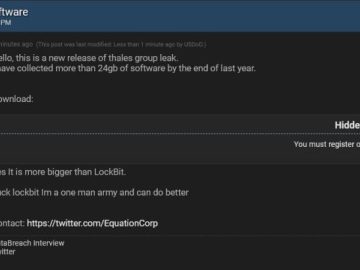 Alleged USDoD Hacker Strikes Again