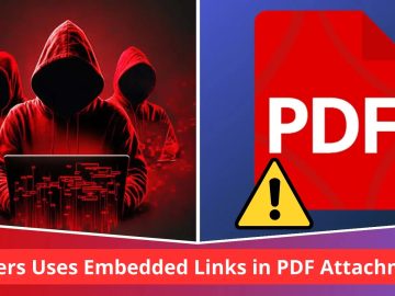 TA450 Hackers Uses Embedded Links in PDF Attachments