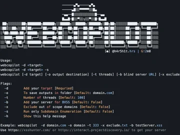 WebCopilot: Open-source automation tool enumerates subdomains, detects bugs WebCopilot: Open-source automation tool enumerates subdomains, detects bugs