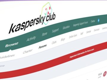 57000 Kaspersky Fan Club Forum User Data Leaked in Hosting