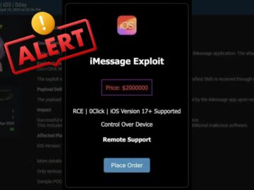 Beware Zero click RCE Exploit for iMessage Circulating.webp