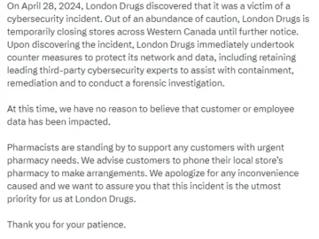 Cyberattack On London Drugs Forces Stores Shut Down.webp