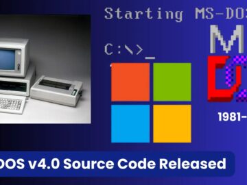 Microsoft Releases Historical MS-DOS 4.0 Source Code MS-DOS 4.0