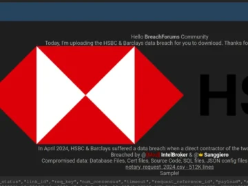 Barclays And HSBC Bank Data Breach Claimed By Hacker Duo.webp