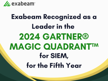 Exabeam Recognized as a Leader in the 2024 Gartner® Magic