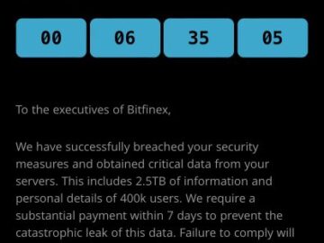 F Society Ransomware Group Claims 4 Victims Including Bitfinex Rutgers