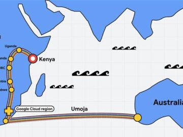 Google invests in cable connecting Australia and Africa