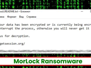 MorLock Ransomware Attacking Organizations to Steal Data MorLock Ransomware Attacking Organizations to Steal Business Data