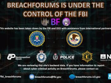 Popular Cyber Crime Forum Breach Forums Seized by Police Popular Cyber Crime Forum Breach Forums Seized by Police