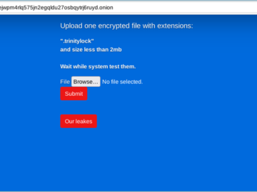 Researchers Link Trinity Ransomware To Venus Ransomware Trinity Ransomware