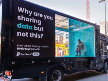 Surfshark VPN Brings Data Breach Awareness with See Through Toilet Campaign