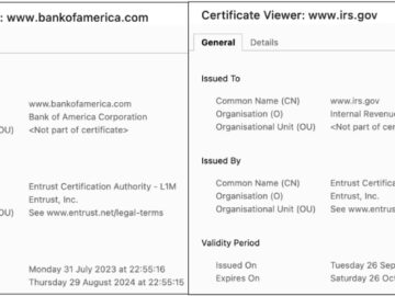 A Shakeup For Web Security Entrust, Bank of America, IRS