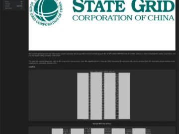 Alleged Cyberattack On SGCC, Employee Data Claimed Stolen Cyberattack on SGCC