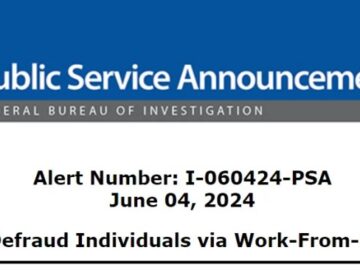 FBI Warns Of Work-From-Home Job Scams That Use Crypto Work from home job scam