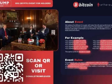 Fake Trump Channel Promoted Crypto Scam During Presidential Debate Trump Cryptocurrency Scam Presidential Debate